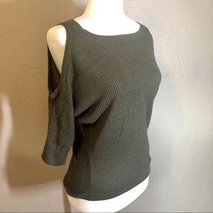 Express Cold Shoulder Sweater